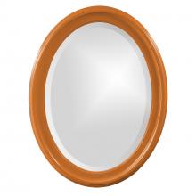  40107O - George Mirror - Glossy Orange