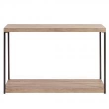  83036 - Wood & Metal Console Table