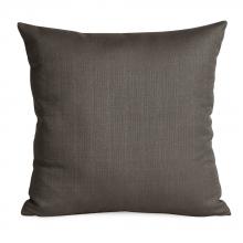  2-201F - 20" x 20" Pillow Sterling Charcoal - Down Insert