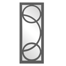  51261CH - Dynasty Mirror - Glossy Charcoal