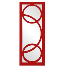  51261R - Dynasty Mirror - Glossy Red