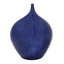  22111 - Cobalt Blue Wood Vase - small