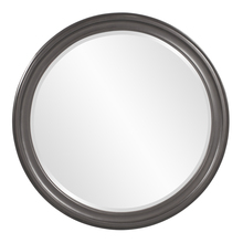  53046CH - George Mirror - Glossy Charcoal