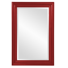 Howard Elliott 53049R - George Mirror - Glossy Red