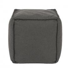  Q873-460 - Square Pouf Seascape Charcoal