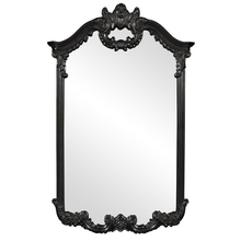  56048BL - Roman Mirror - Glossy Black