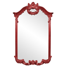  56048R - Roman Mirror - Glossy Red