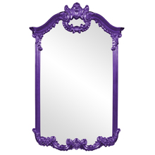  56048RP - Roman Mirror - Glossy Royal Purple