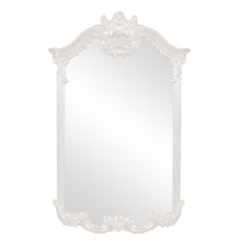  56048W - Roman Mirror - Glossy White