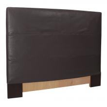  K122-194 - Twin Slipcovered Headboard Avanti Black (Base and Cover Included)