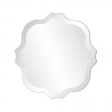  36012 - Scalloped Frameless Mirror