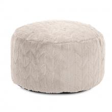  871-1092 - Foot Pouf Angora Natural