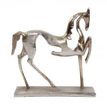  51093 - Aluminum Horse Sculpture