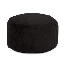  871-1090 - Foot Pouf Angora Ebony