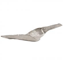  51091 - Elongated Aluminum Abstract Leaf Tray - Small