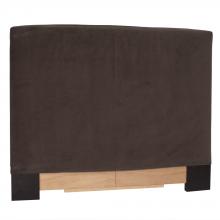  122-220 - Twin Headboard Slipcover Bella Chocolate (Cover Only)