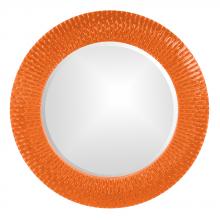  21143O - Bergman Mirror - Glossy Orange