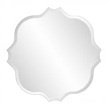  36009 - Scalloped Frameless Mirror