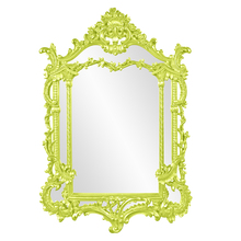  84001MG - Arlington Mirror - Glossy Green