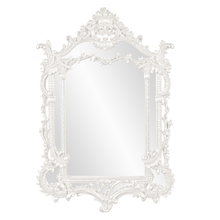  84001W - Arlington Mirror - Glossy White