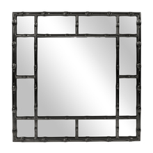  92120BL - Bamboo Mirror - Glossy Black