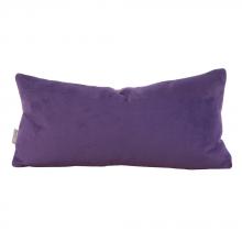  4-223 - Kidney Pillow Bella Eggplant - Poly Insert