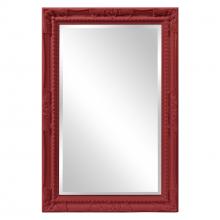  53081R - Queen Ann Mirror - Glossy Red