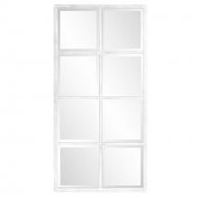 Howard Elliott 13370 - Atrium White Washed Windowpane Mirror