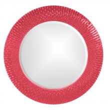  21143HP - Bergman Mirror - Glossy Hot Pink