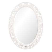  2123W - Suzanne Mirror - Glossy White