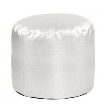  872-770 - Tall Pouf Luxe Mercury