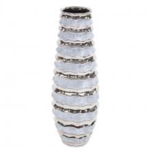  42045 - Two-tone Spiral Ceramic Vase