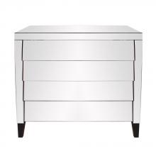  99024 - Mirrored 4 Drawer Cabinet