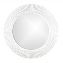  21143W - Bergman Mirror - Glossy White