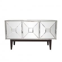  68086 - Mirrored Cabinet with 3 Pyramid Shaped Doors