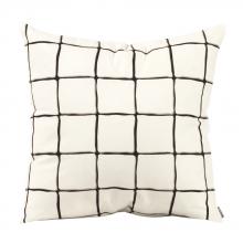  2-633 - Howard Elliott 20" x 20" Pillow Lattice Onyx - Poly Insert