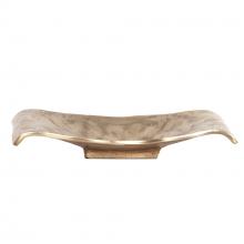  35029 - Gold Scrolled Metal Tray / Wall Art - Small