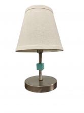  B203-SN/MT - Bryson Mini Satin Nickel/Mint Accent Lamp