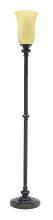  N600-OB - Newport Torchiere Floor Lamp