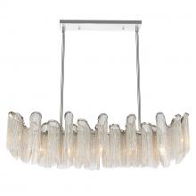 CWI Lighting 5650P47C - Daisy 7 Light Down Chandelier With Chrome Finish