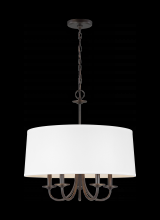  3320205EN-710 - Five Light Shade Chandelier