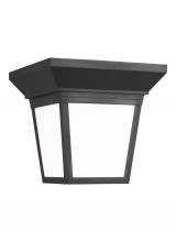  7546701-12 - Lavon One Light Outdoor Ceiling Flush Mount