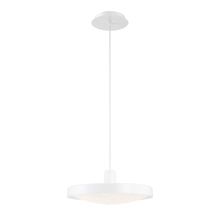  35964-018 - Sandstone, LED Pendant, Med, Wht