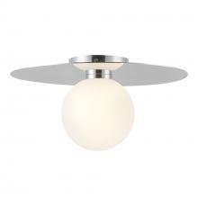  FM15514-CH-UNV - Elixir 14-in Chrome LED Flush Mount