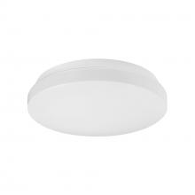  FM9714-WH-5CCT - Collins 14-in White LED Flush Mount