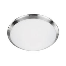 Kuzco Lighting Inc FM1512-BN - Malta 12-in Brushed Nickel LED Flush Mount