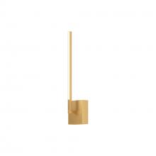  WS25118-BG-UNV - Pandora 18-in Brushed Gold LED Wall Sconce