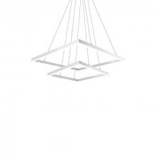  MP62243-WH - Piazza - Multi-Pendant with Powder Coated Extruded Aluminum