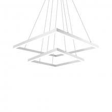  MP62255-WH - Piazza - Multi-Pendant with Powder Coated Extruded Aluminum