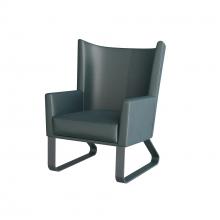 Arteriors Home FRI09 - Bleu Wingback Chair